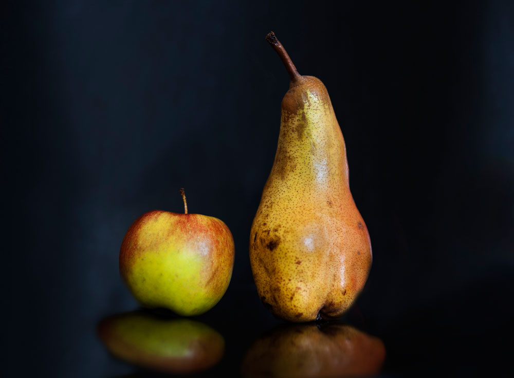 Werden Äpfel mit Birnen verglichen? Foto: Jonas Fischer.